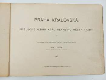 Josef Kafka: Praha královská
