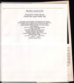 Andrej Šťastný: Praha magická