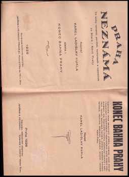 Karel Ladislav Kukla: Konec bahna Prahy