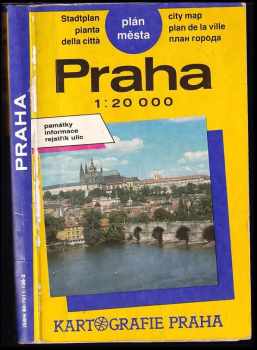 Václav Ledvinka: Praha. Plán města. 1:20 000