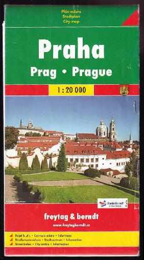 Praha - plán města : Prague = Prag = Praga : plán města