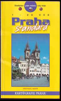 Praha : plán města : standard 1:20 000 : informace, rejstřík