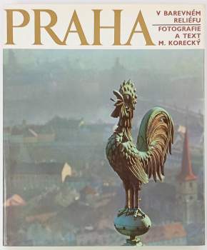 Praha v barevném reliéfu