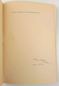 Zdeněk Wirth: Praha v barevných dřevorytech