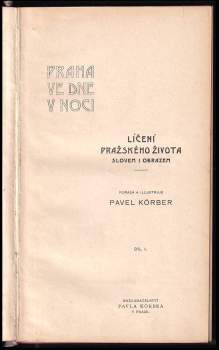 Karel Konrád: Praha ve dne v noci