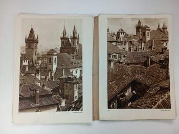 Karel Plicka: Praha ve fotografii - Soubor hlubotiskem tištěných fotografií z knihy prof. K. Plicky