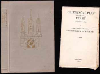 Emanuel Poche: Prahou krok za krokem : Uměleckohistorický průvodce městem + orientační plán hlavního města Prahy