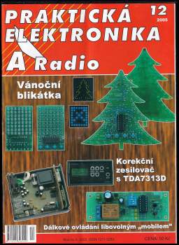 Josef Kellner: Praktická elektronika - A Radio - ročník X. - čísla 1 - 12 - KOMPLETNÍ ROČNÍK