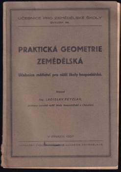 Praktická geometrie zemědělská