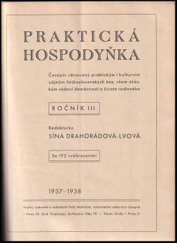 Sína Drahorádová-Lvová: Praktická hospodyňka Ročník II+III