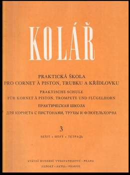 Praktická škola pro cornet à piston, trubku a křídlovku