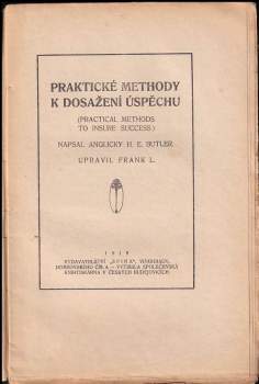 H. E Butler: Praktické methody k dosažení úspěchu
