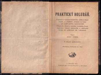 Josef Vrbka: Praktický holubář