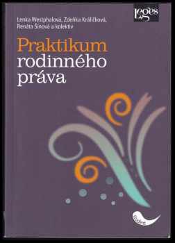 Lenka Westphalová: Praktikum rodinného práva