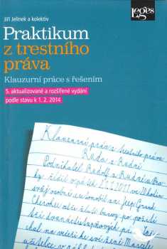 Praktikum z trestního práva
