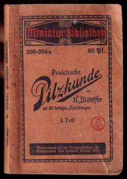 Praktische Pilzkunde - I. Teil
