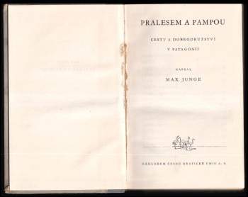 Max Junge: Pralesem a pampou