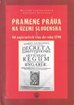 Pramene práva na území Slovenska