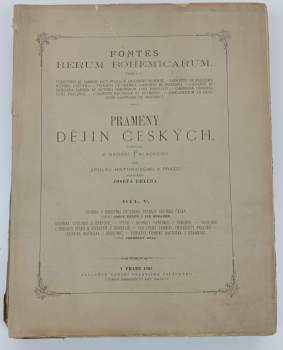 Přibík Pulkava z Radenína: Prameny dějin českých
