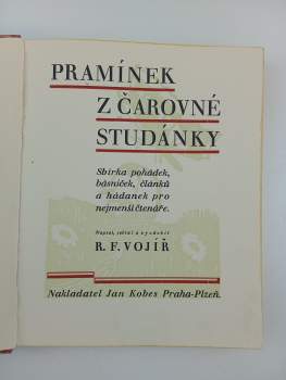 Rudolf František Vojíř: Pramínek z čarovné studánky