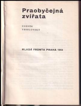 Praobyčejná zvířata