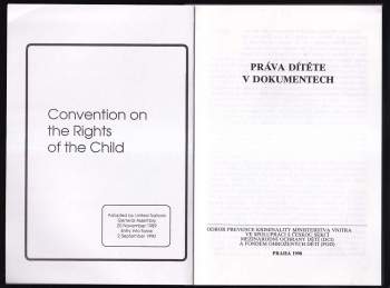 Práva dítěte v dokumentech
