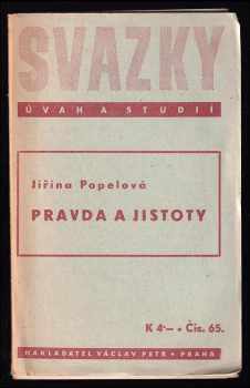 Pravda a jistoty
