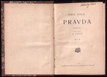 Émile Zola: Pravda