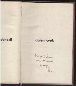 Dušan Cvek: Pravděpodobnosti