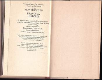 Charles-Louis de Secondat Montesquieu: Pravdivá historie