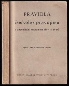 Pravidla českého pravopisu