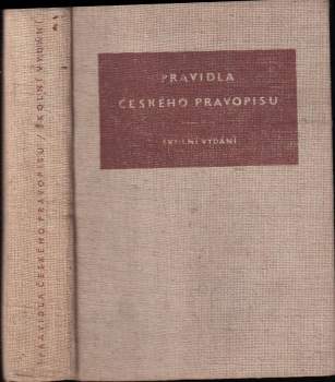 Pravidla českého pravopisu : školní vydání