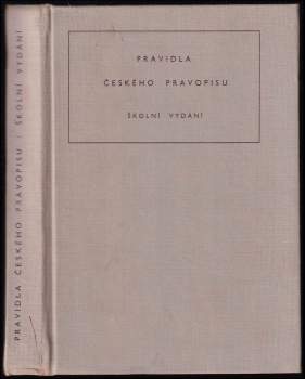 Jaromír Bělič: Pravidla českého pravopisu