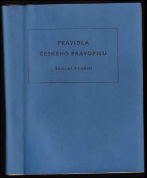 Jaromír Bělič: Pravidla českého pravopisu