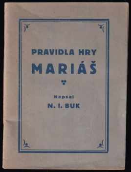 Pravidla hry Mariáš