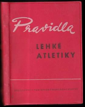 Pravidla lehké atletiky