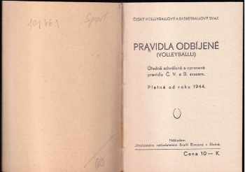 Pravidla odbíjené (volleyballu)