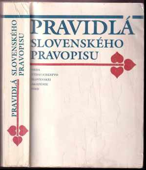 Pravidlá slovenského pravopisu