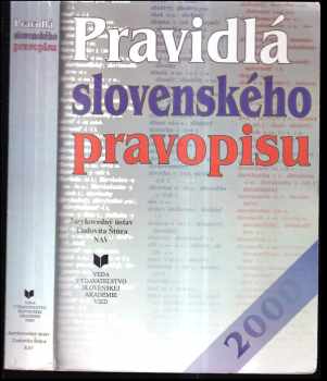 Pravidlá slovenského pravopisu