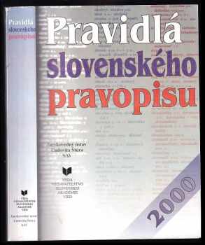 Pravidlá slovenského pravopisu