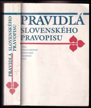 Ján Kačala: Pravidlá slovenského pravopisu