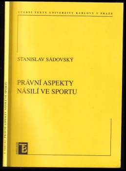 Právní aspekty násilí ve sportu