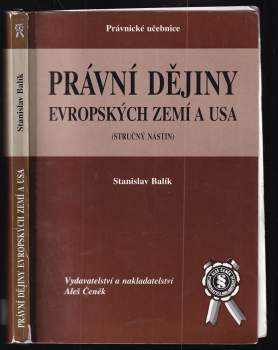Právní dějiny evropských zemí a USA