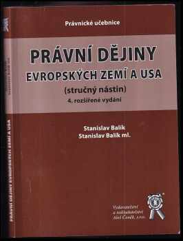 Právní dějiny evropských zemí a USA