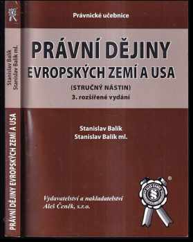 Právní dějiny evropských zemí a USA