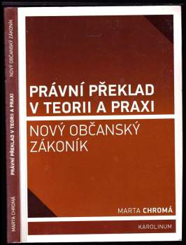 Právní překlad v teorii a praxi