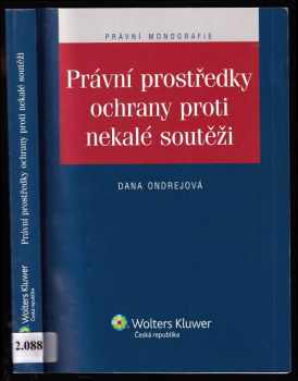 Právní prostředky ochrany proti nekalé soutěži