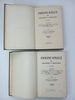 Josef Václav Bohuslav: Právní rádce pro obchodníky a živnostníky