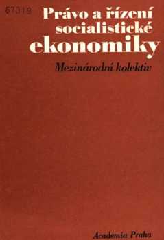 Právo a řízení socialistické ekonomiky