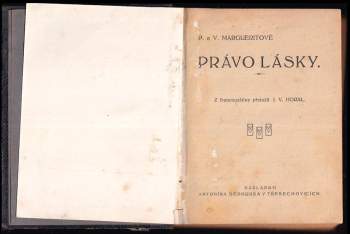 Paul Margueritte: Právo lásky
